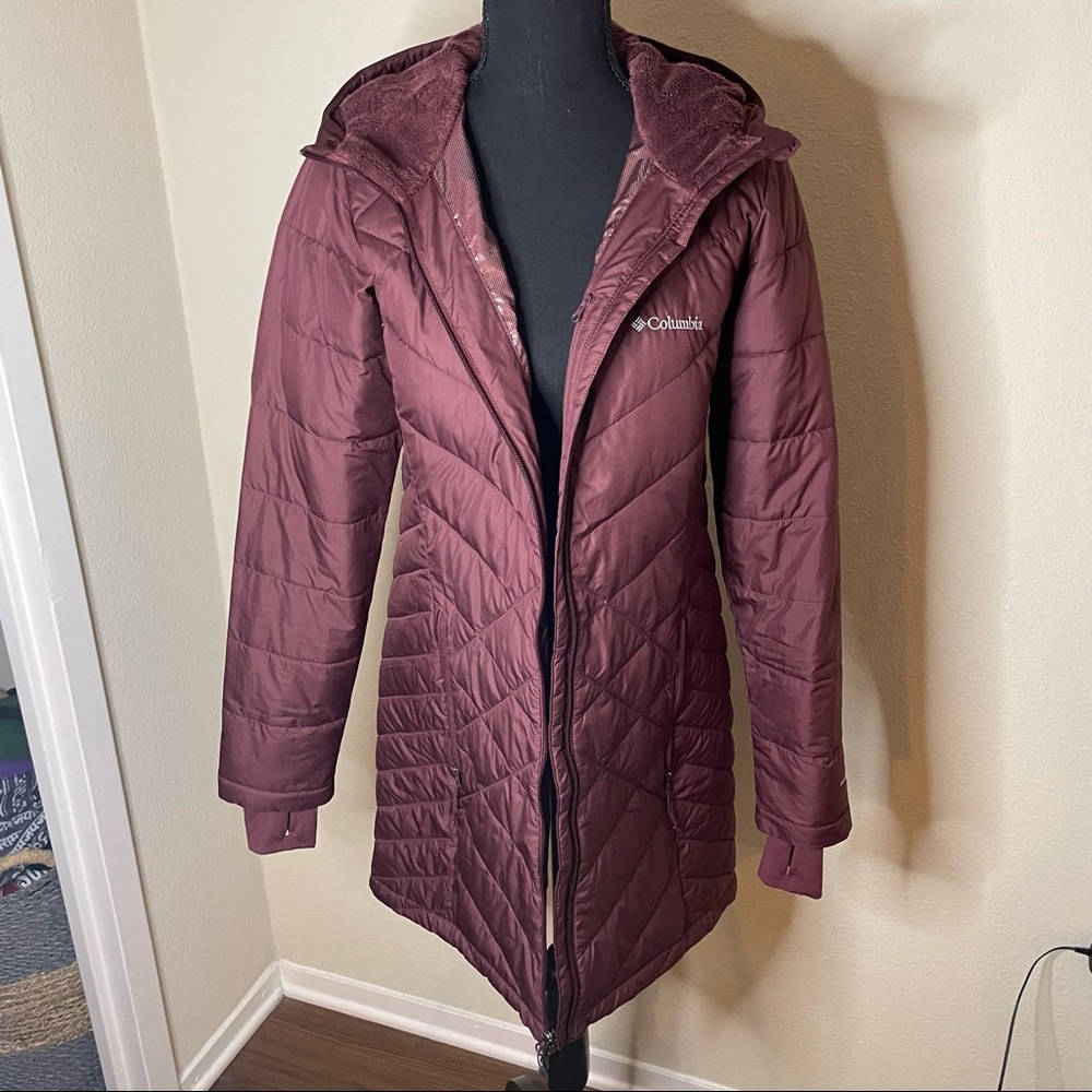 [Columbia] Heavenly Long Hooded Jacket